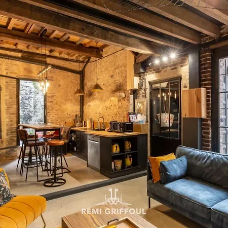 Будинок відпочинку L'atelier D'elea 4 Terrace - Industrial-chic In The Heart Of Онфлер