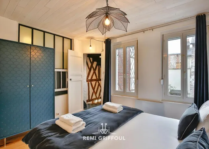 L'atelier D'elea 4 Terrace - Industrial-chic In The Heart Of * Онфлёр